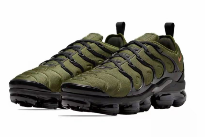 Nike Air VaporMax Plus Army Green Black Shoes